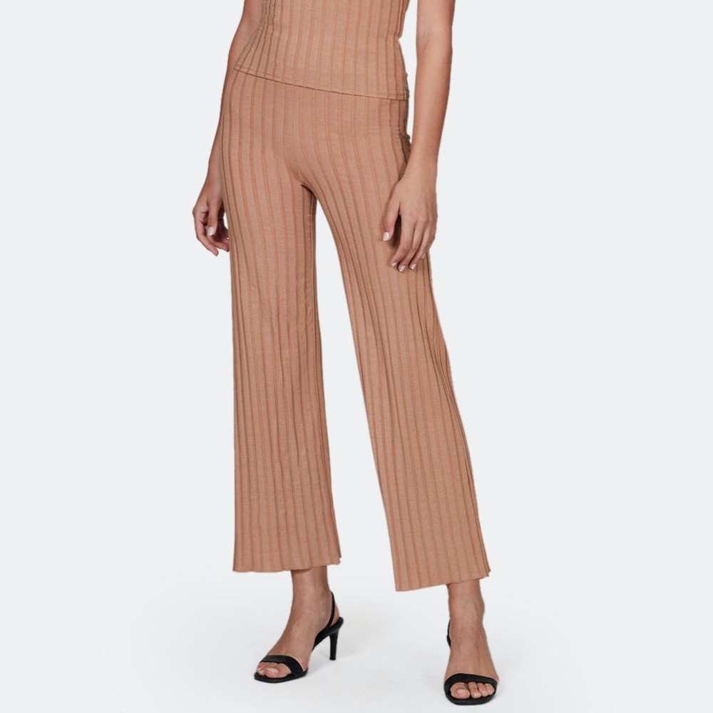 NWT LETT Biarritz Pant in Camel